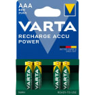 VARTA - Akku Recharge Power Nickel-Hyd AAA HR03 1.2V 800mAh 1Bli=4St