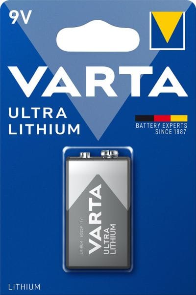 VARTA - Batterie Ultra Lithium U9VLBP/1604LC 9V Bli=1Stk