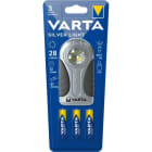 VARTA - Taschenlampe Silver Light LED LW:41m 28lm 3xAAA sw-si