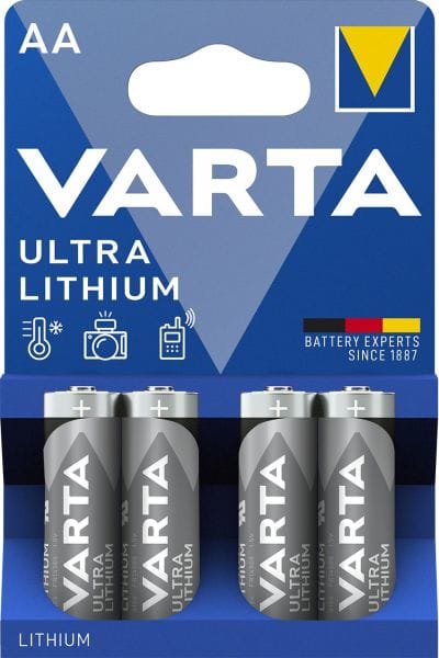 VARTA - Batterie Ultra Lithium AA Mignon FR14505 1.5V 1Bli=4Stk