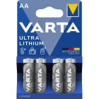 VARTA - Batterie Ultra Lithium AA Mignon FR14505 1.5V 1Bli=4Stk