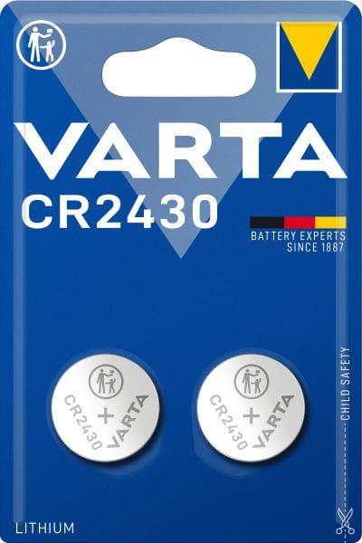VARTA - Knopfzelle Electronics Lithium CR2430 3V 1Bli=2Stk