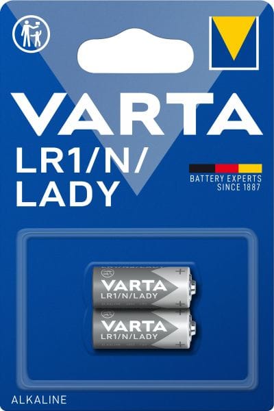 VARTA - Batterie Electronics Alka. N Lady MN9100/LR1 1.5V 1Bli=2Stk