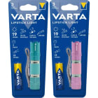 VARTA - Taschenlampe Lipstick Light LED LW:25m 1xAA BLI1 sortiert