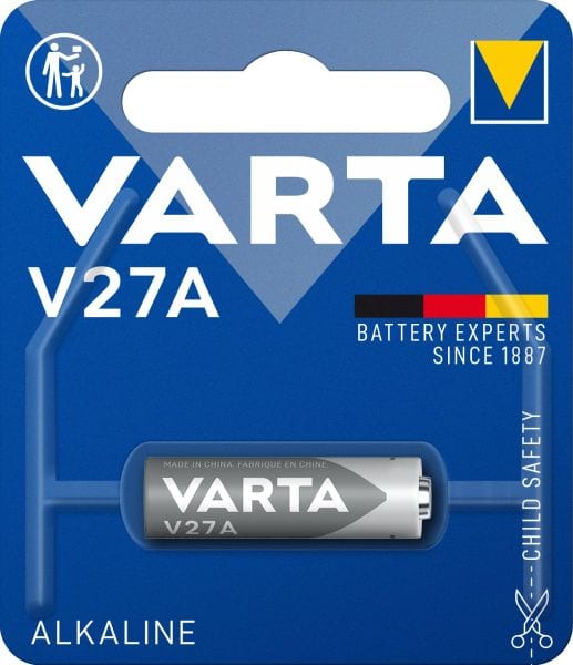 VARTA - Batterie Electronics Alkaline V27A 12V 1Bli=1Stk