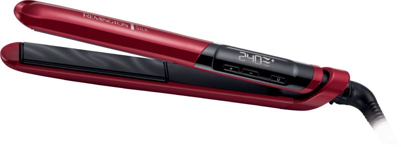 REMINGTON - Haarglätter Keramikbesch. LCD Anz. MemoryFunkt. rot