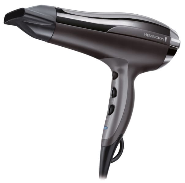 REMINGTON - Haarfön 2400W 3Temp./2Geb. Ionen Turbo Diffusor grau-si-sw