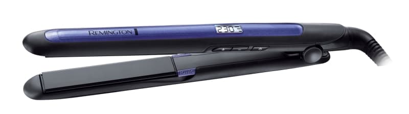 REMINGTON - Haarglätter schmal Keramikbe. Displ. 150-230G Memory lila-sw