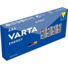 VARTA - Batterie Energy Alkaline AAA Micro LR03 1.5V VALUE PAK=10Stk