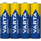 VARTA - Batterie Industrial Alkaline AA Mignon LR6 1.5V FOLIE=4Stk