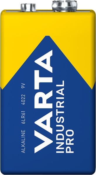 VARTA - Batterie Industrial Alka. E-Block MN1604/6LR61 9V 1Bli=1Stk