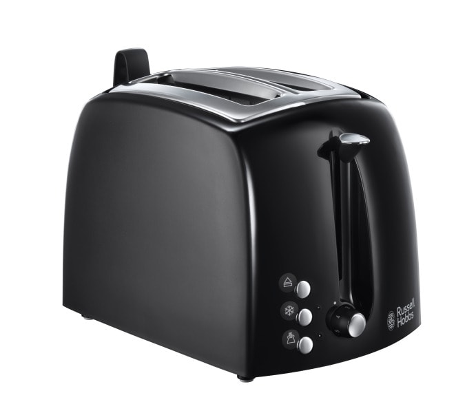 RUSSELL HOBBS - Toaster 2Schlitz 850W Auft. Aufw. Brötchenaufs. schwarz