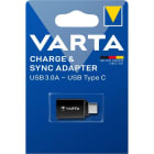 VARTA - Charge&Sync Adapter Micro USB - USB Type C