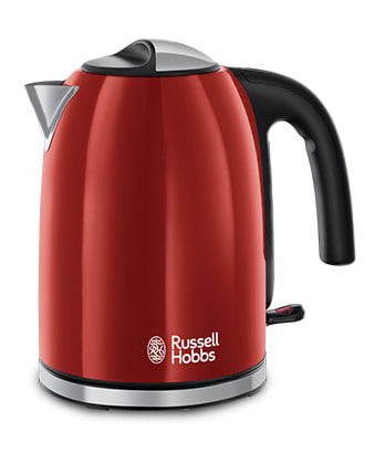 RUSSELL HOBBS - Wasserkocher 2400W 1.7L kabellos rot
