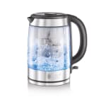 RUSSELL HOBBS - Wasserkocher 2200W 1.5L kabellos edelstahl-schwarz-Glas