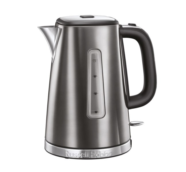 RUSSELL HOBBS - Wasserkocher 2400W 1.7L kabellos blau-schwarz-edelstahl