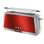 RUSSELL HOBBS - Toaster Langschlitz 1420W Auft. Aufw. Brötchenaufs. rot-edst