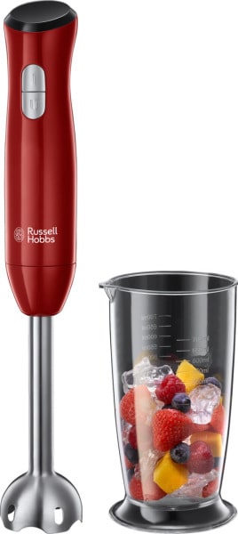 RUSSELL HOBBS - Stabmixer 500W 2St Metallf Mixb.500ml rot-schwarz