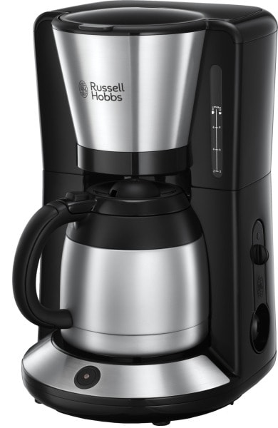 RUSSELL HOBBS - Kaffeeautomat 8T. 1100W 1L Thermoskanne edelstahl-schwarz
