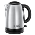 RUSSELL HOBBS - Wasserkocher 2400W 1L kabellos edelstahl-schwarz