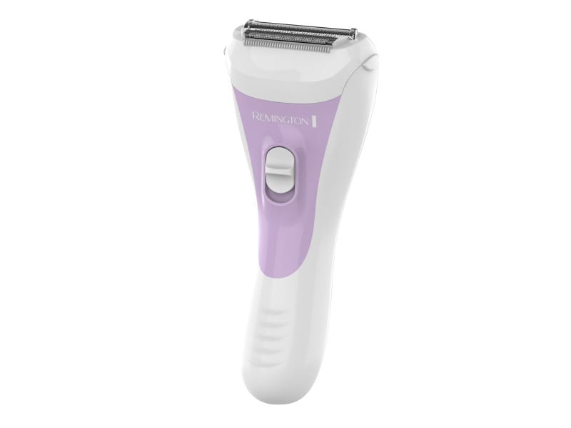 REMINGTON - Ladyshaver Wet&Dry Batterie Bikini-Kammaufs. weiß-lila
