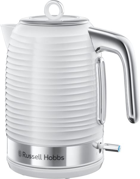 RUSSELL HOBBS - Wasserkocher 2400W 1.7L kabellos Schnellkochfunkt. weiß-edst