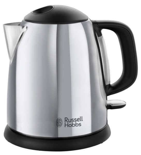 RUSSELL HOBBS - Wasserkocher 2400W 1L kabellos Schnellkochfunkt. ed-sw