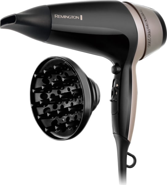 REMINGTON - Haarfön 2100W 3Temp./2Gebl. Ionen Diff. schwarz-braun