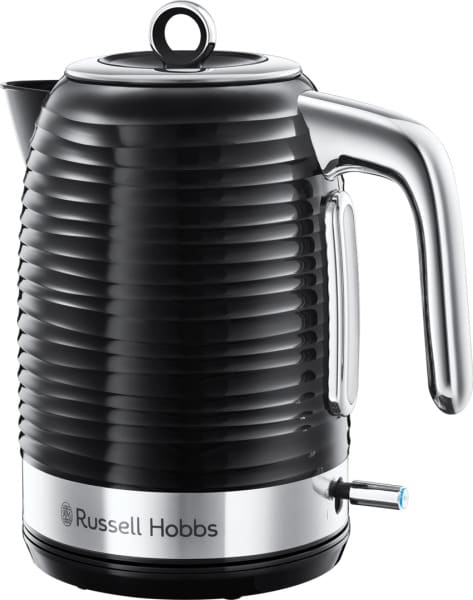 RUSSELL HOBBS - Wasserkocher 2400W 1L kabellos Schnellkochfunkt. sw-si