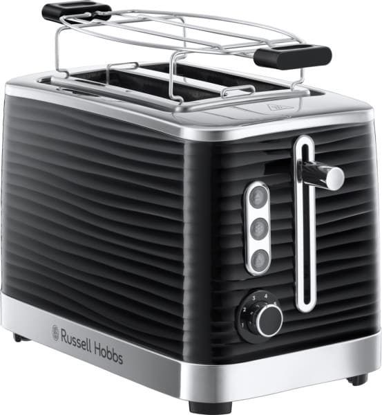 RUSSELL HOBBS - Toaster 2Scheiben 1050W 6St. Auft. Aufw. Brötchenaufs. ed-sw