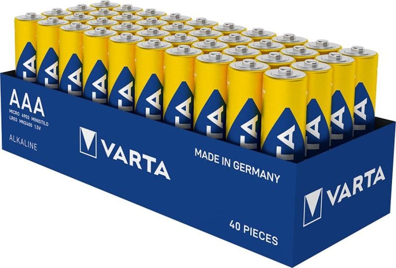 VARTA - Batterie Longlife Power Alkal AAA Micro LR03 1.5V TRAY=40Stk