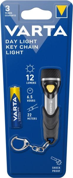 VARTA - Taschenlampe Day Light Key Chain Light LED LW:22m 12lm 1xAAA