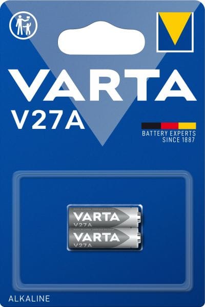 VARTA - Batterie Electronics Alkaline V27A 12V 1Bli=2Stk
