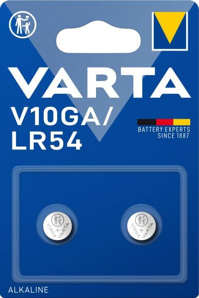 VARTA - Knopfzelle Electronics Alkaline V10GA 1.5V 1Bli=2Stk