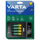 VARTA - Ladegerät LCD Ultra Fast Ch. 4AA/AAA 12V AC 15min Ladez +4AA