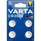 VARTA - Knopfzelle Electronics Lithium CR2025 3V 1BLI=4Stk