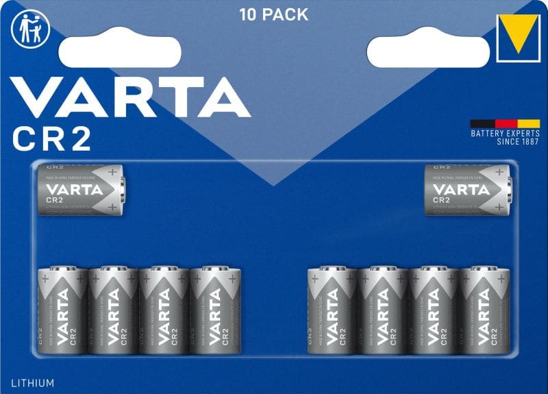 VARTA - Photobatterie Lithium CR2/CR15H270 3V 1BLI=10Stk
