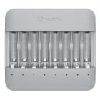 VARTA - Ladegerät Eco Charger lädt 1-8AA/AAA-NimH USB-C Ladekab.