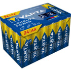 VARTA - Batterie Longlife Power Alka AA Mignon LR6 1.5V CUBEPACK=24Stk