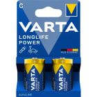 VARTA - Batterie Longlife Power Alkaline C Baby LR14 1.5V 1Bli=2Stk