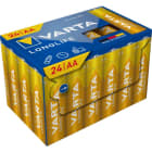 VARTA - Batterie Longlife Alkaline AA Mignon LR6 1.5V CUBEPACK=24Stk