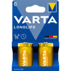 VARTA - Batterie Longlife Alkaline C Baby LR14 1.5V 1Bli=2Stk