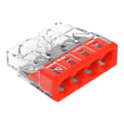 WAGO - COMPACT-Verbindungsdosenklemme, für eindrähtige Leiter, max. 2,5mm², transparent