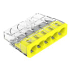 WAGO - COMPACT-Verbindungsdosenklemme, für eindrähtige Leiter, max. 2,5mm², transparent