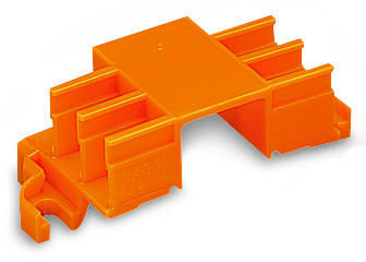 WAGO - Befestigungsadapter, für 6 Steckplätze, Serie 243, orange