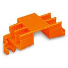 WAGO - Befestigungsadapter, für 6 Steckplätze, Serie 243, orange