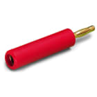 WAGO - Reduzierprüfstecker, von 4mm-Buchse auf 2mm-Stecker, rot