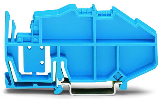 WAGO - Sammelschienenträger 8mm blau m.Endklammerfunktion und Trennplatte