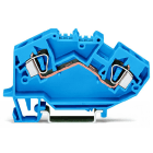 WAGO - 2-Leiter-Durchgangsklemme, 6mm², für Anwendungen Ex i geeignet, blau