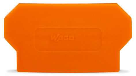 WAGO - Trennwand,2 mm dick,überstehend,grau